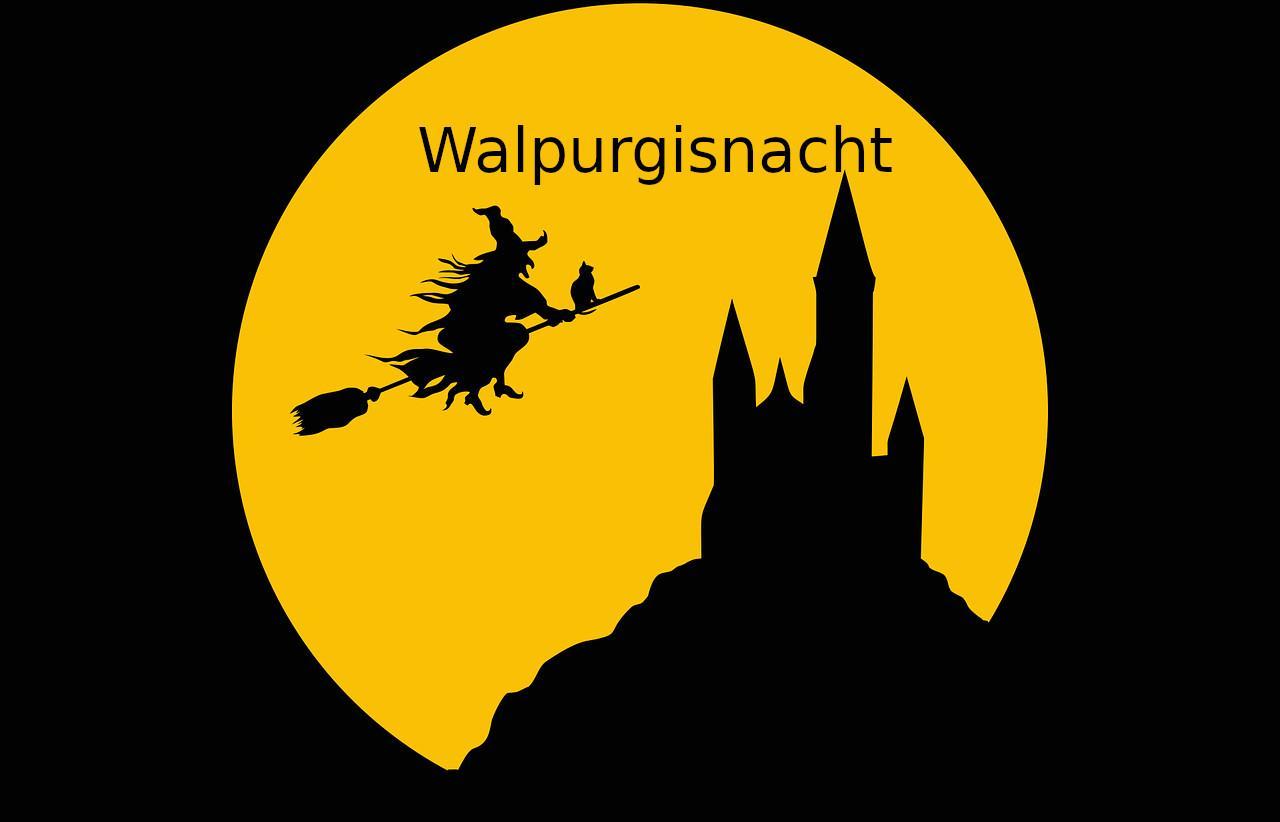 Walpurgisnacht Hexe Bild