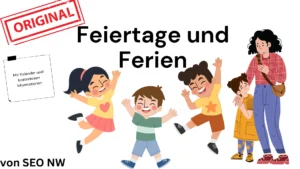 Feiertage Ferien & Schulferien