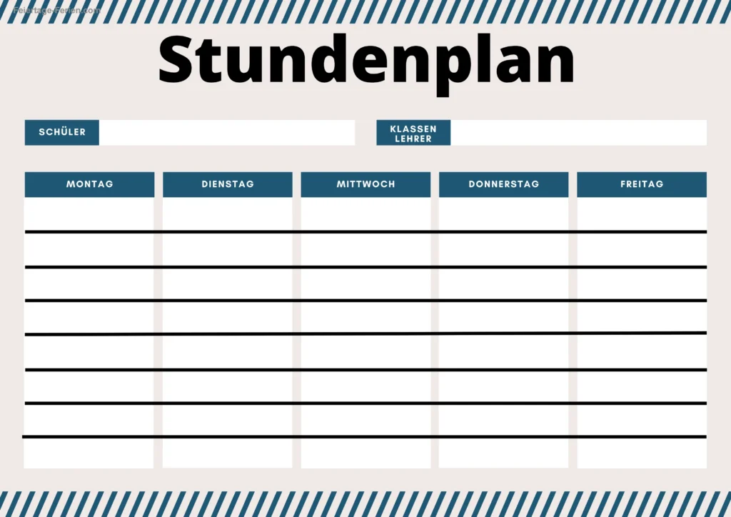 Stundenplan